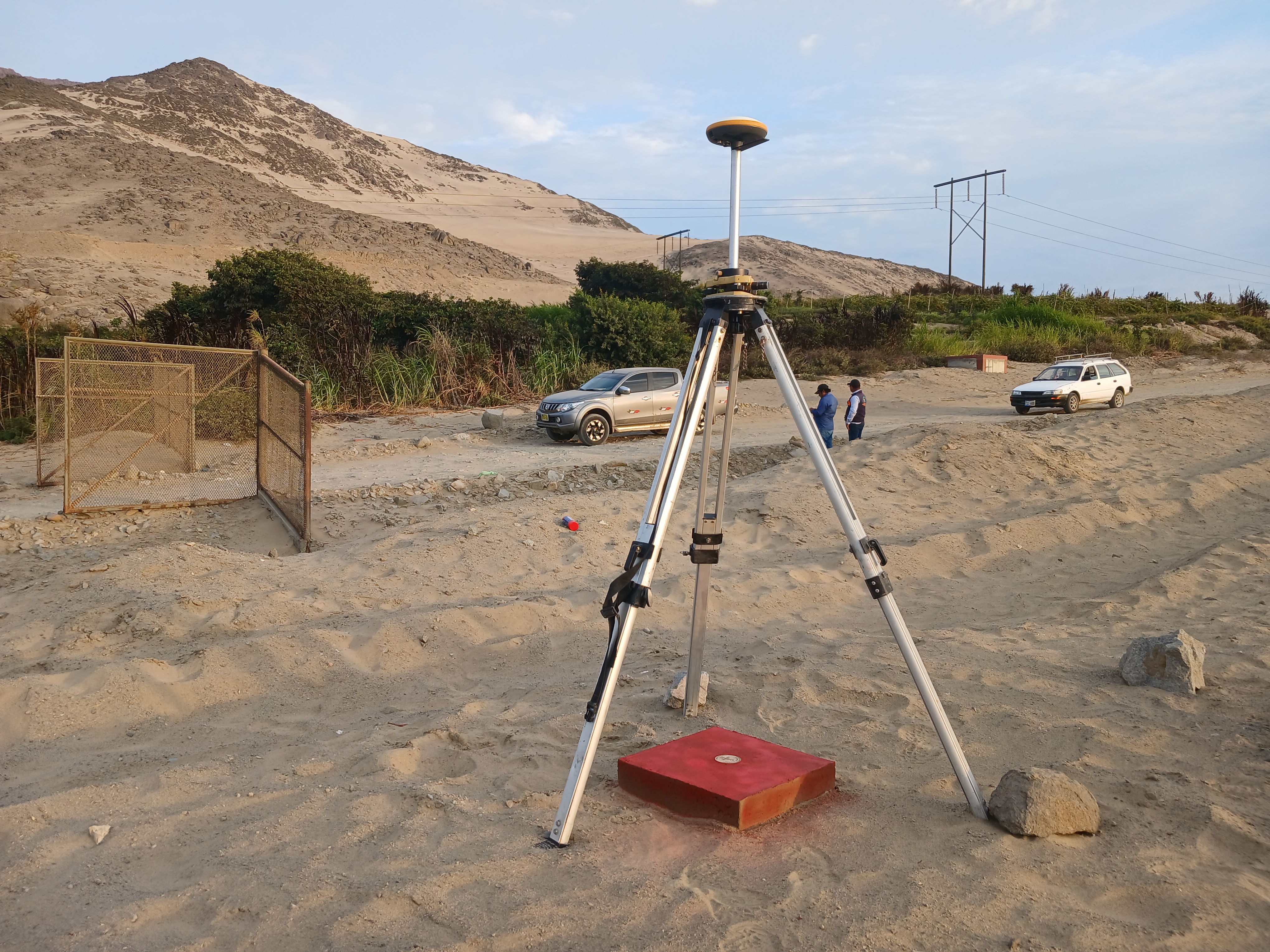 Trabajos de topografía